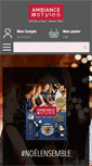 Mobile Screenshot of ambianceetstyles.com